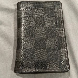 Louis Vuitton Damier Graphite Canvas Pocket Organizer Men’s Wallet